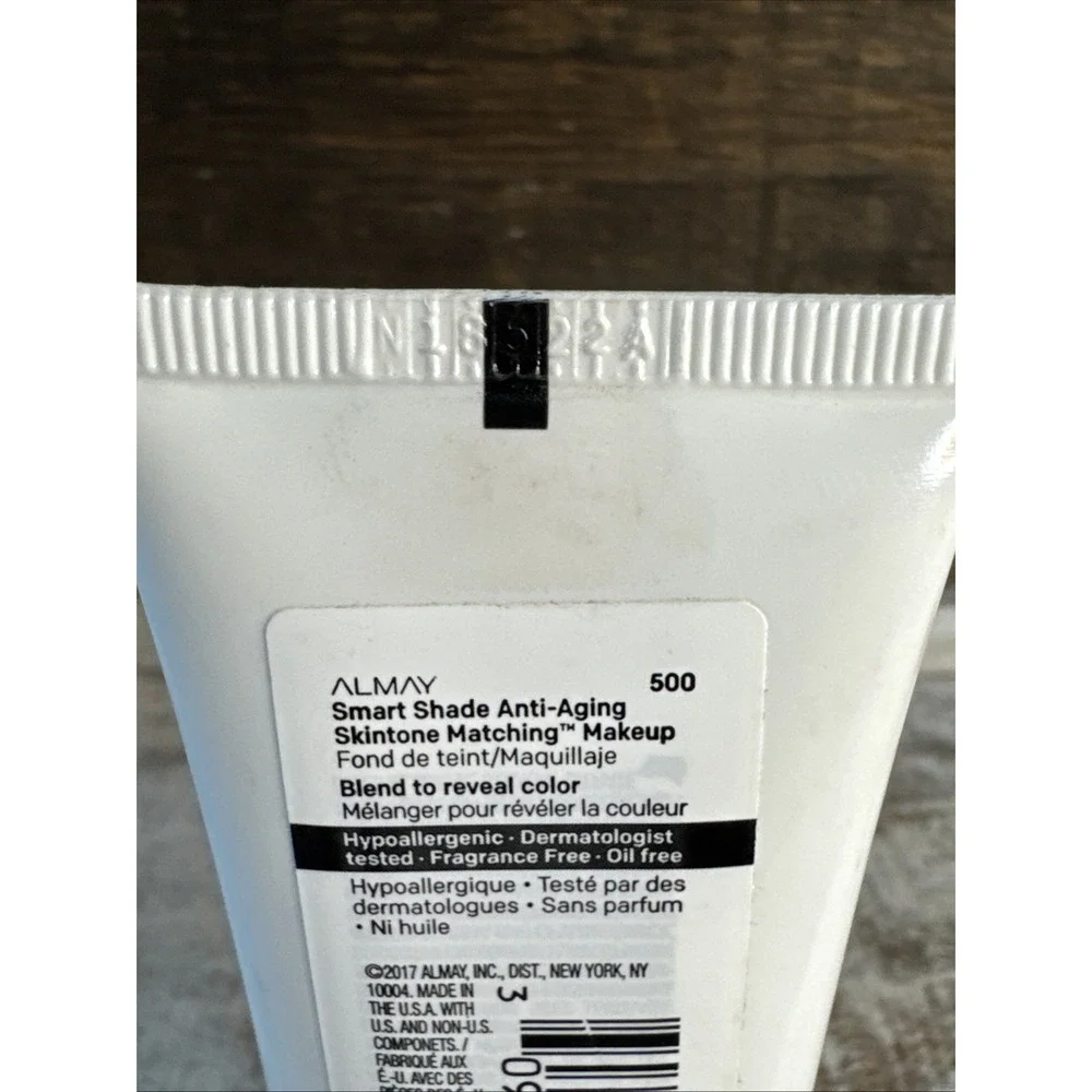 Almay Smart Shade Foundation 500 Fonce |‎ MSRP = $17